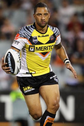 Benji Marshall of the Tigers is at the peak of his powers.