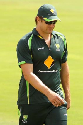 Shane Watson will have to sit out the second Test.