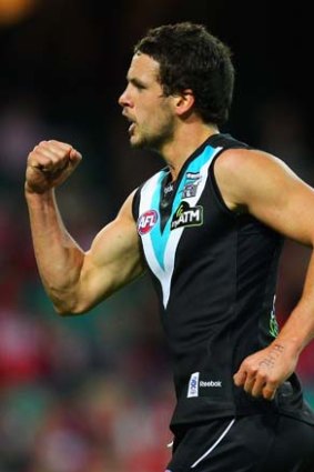 Will he stay or will he go? Travis Boak's decision will have a big impact on Port Adelaide.