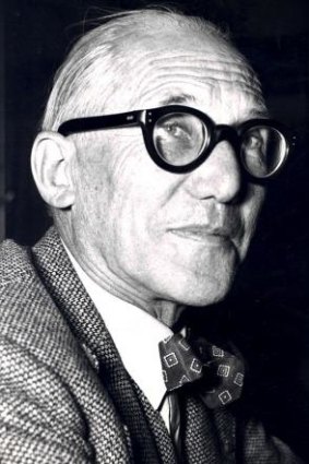 Legendary Swiss-French architect Charles Le Corbusier.