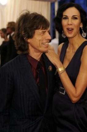 'Not planning to split': Mick Jagger and  L'Wren Scott 