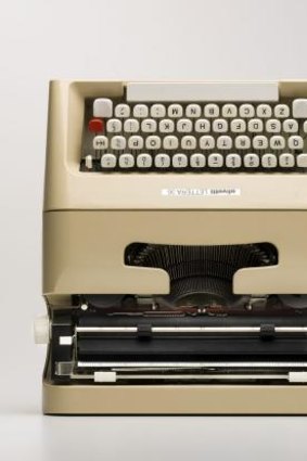 Key to the future: The Lettera 35 typewriter was one of a number designed by Mario Bellini for Olivetti.  