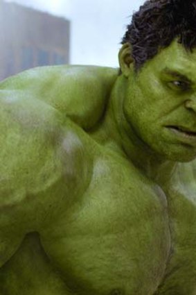 Mark Ruffalo plays The Hulk in <i>The Avengers</i>.
