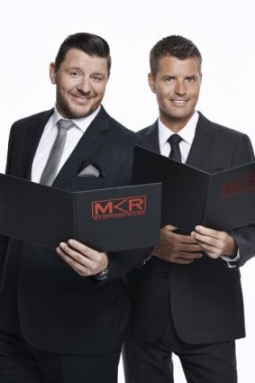 Co-host and judges Manu Feidel and Pete Evans.