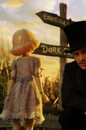 James Franco as Oz in <i>Oz the Great and Powerful</i>.