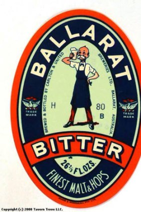 The Ballarat Bitter emblem.