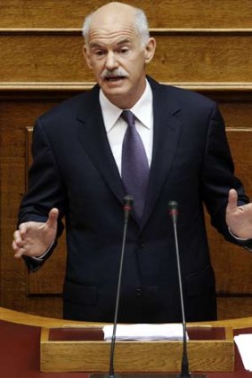 George Papandreou ... quick fix.