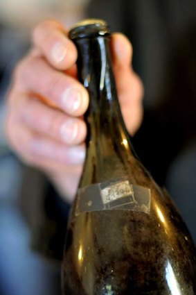A bottle of Vin Jaune from 1773 is auctioned for $A75,925.