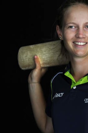Class act: Meg Lanning is looking forward to the World Cup.