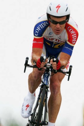 Road warrior … Stuart O'Grady at the 2005 Tour de France – seven years after the 1998 edition in which he admitted to doping.