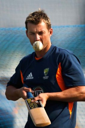New spin .. Brett Lee is a firm believer in their pace attack.