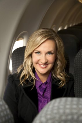 Corinne Grant hosts Seven's airline reality show, Airways.
