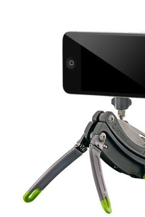 Cool stuff: The main talking point with this multi-tool is an adjustable tripod stand.