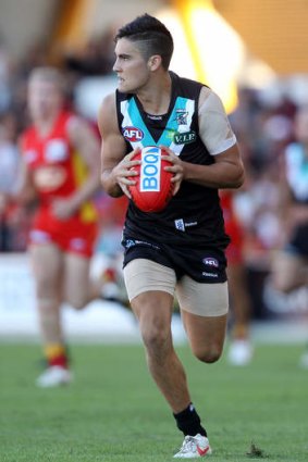 Port Adelaide's Chad Wingard has signed a new deal.