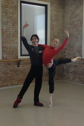 Bolshoi Ballet principal dancers Vladislav Lantratov and Ekaterina Shipulina.