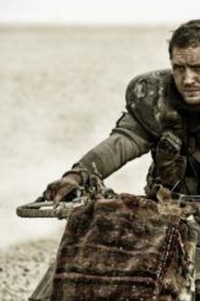 Taking over ... Tom Hardy in <i>Mad Max Fury Road</i>.