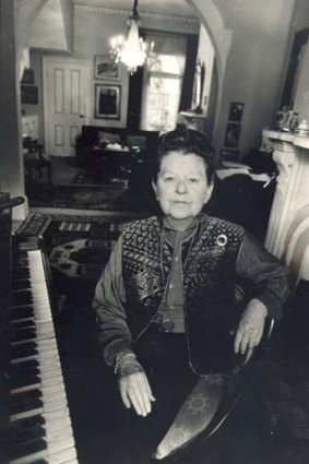 Peggy Glanville-Hicks in 1982.