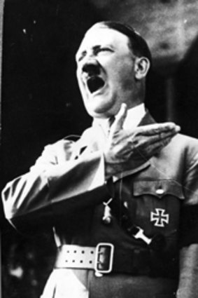 adolf hitler yelling