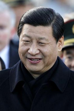 Xi Jinping ... on track to replace Hu Jintao as secretary.