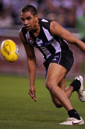 Andrew Krakouer... targeted by St Kilda supporter.