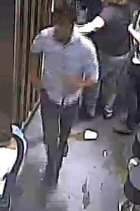 Police want to speak with this man about the assault.