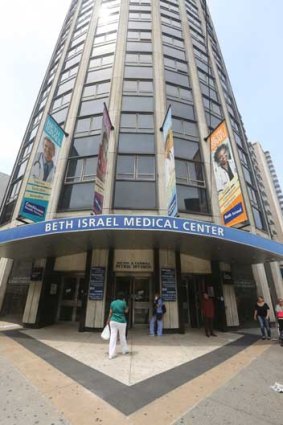The Beth Israel Medical Centre, where Huguette Clark lived in a hospital room, in New York.