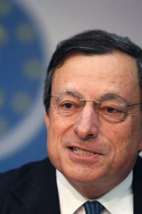 Mario Draghi: doing what it takes.
