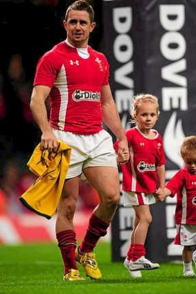 Shane Williams played his last Test for Wales against the Wallabies in 2011.