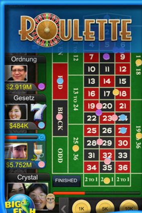 A screengrab of the Big Fish Casino application.
