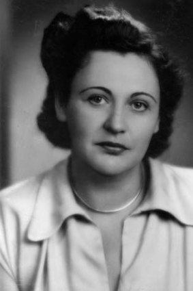 Uncomfortable civilian ... Nancy Wake in 1949, the year she first ran as a Liberal Party candidate.
