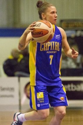 Nat Hurst scored 19 points for the Canberra Capitals Academy.