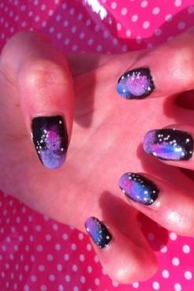 Bling on your fingers from I Scream Nails.