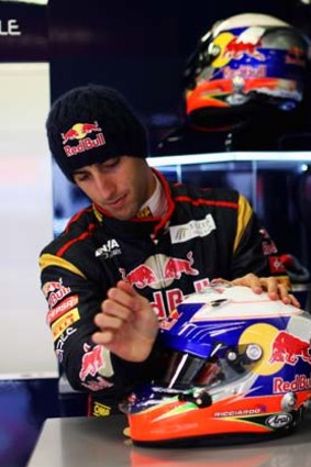 Daniel Ricciardo: Confident for 2013 and battling his teammate.