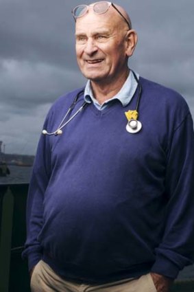Call for change: Outgoing director of St Vincent's Hospital's Intensive Care Unit Bob Wright.