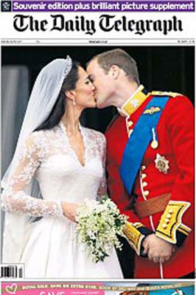 Photos of the kiss splashed front pages everywhere.