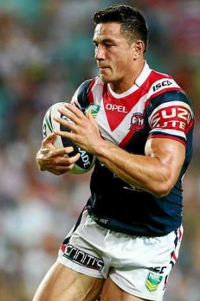 Starting ... Sonny Bill Williams of the Roosters .