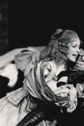 John Bell with Helen Morse and Andrew McFarlane in Cyrano de Bergerac.