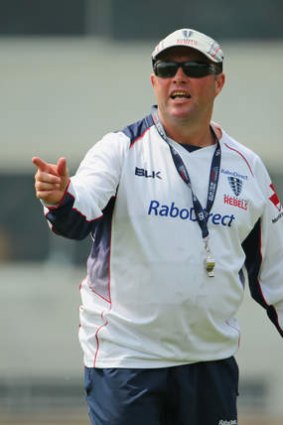 Melbourne Rebels head coach Tony McGahan.