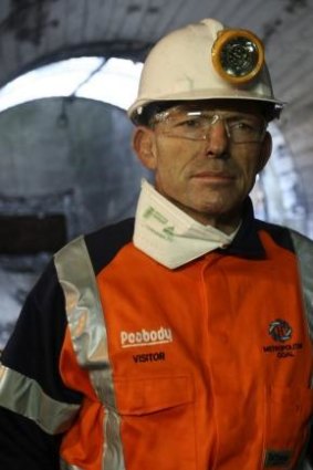 "Coal is good for humanity": Tony Abbott.