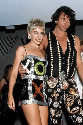 "Suicide Blonde" … with Michael Hutchence in 1989.