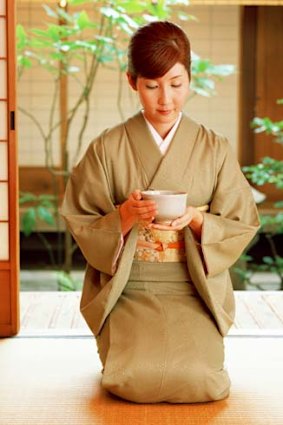 Japanese tea ceremony.