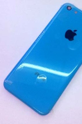 This leaked image claims to be the plastic shell of the iPhone 5C.