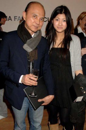 Jimmy Choo and his daughter Emily Choo