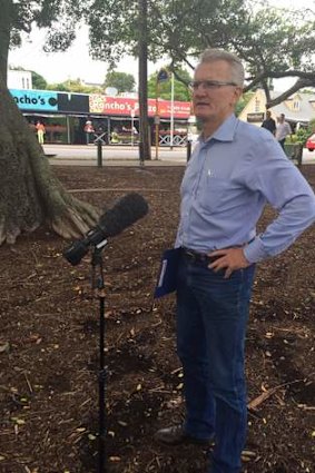 Bill Glasson announces he will stand for the federal seat of Griffith.