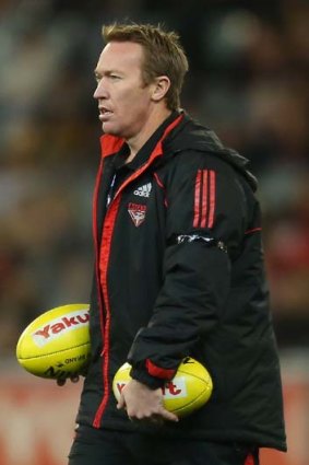 Stood down ... Essendon Bombers strength-and-conditioning coach Dean Robinson.