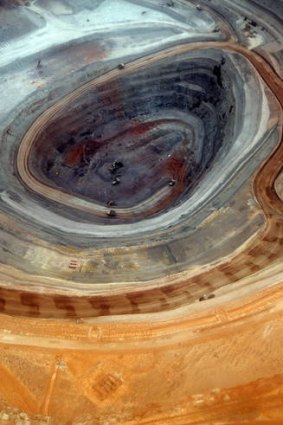 Consistent: Oz Minerals' Prominent Hill gold-copper mine.