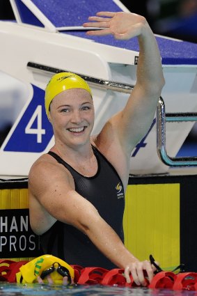 Flyer: Cate Campbell.
