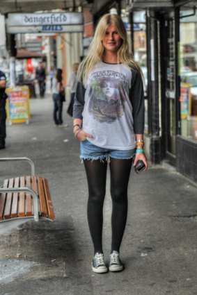 Beata Berg, 21: Grunge babe. 'I'm not into fashion.'
