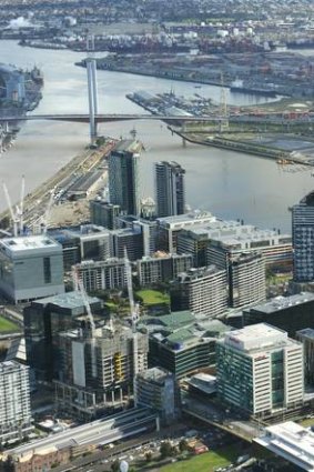 DOCKLANDS: $8.5 billion invested, $10 billion required. Half complete after longer than 15 years.