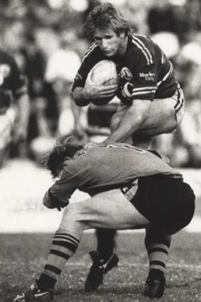 Making his name as a player with Manly ... Des Hasler.